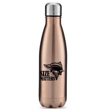 Size Matters' Stainless Steel Water Bottle